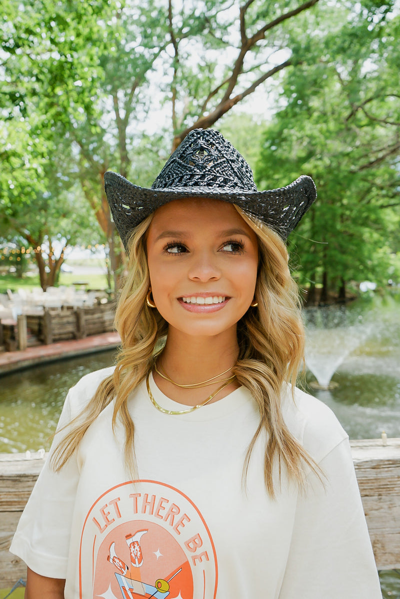 Straw Cowgirl Hat