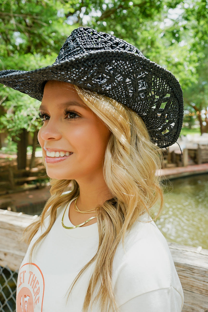 Straw Cowgirl Hat