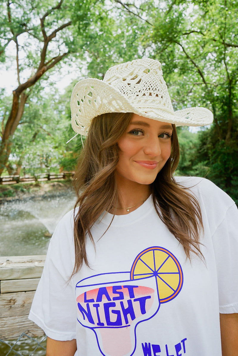 Straw Cowgirl Hat