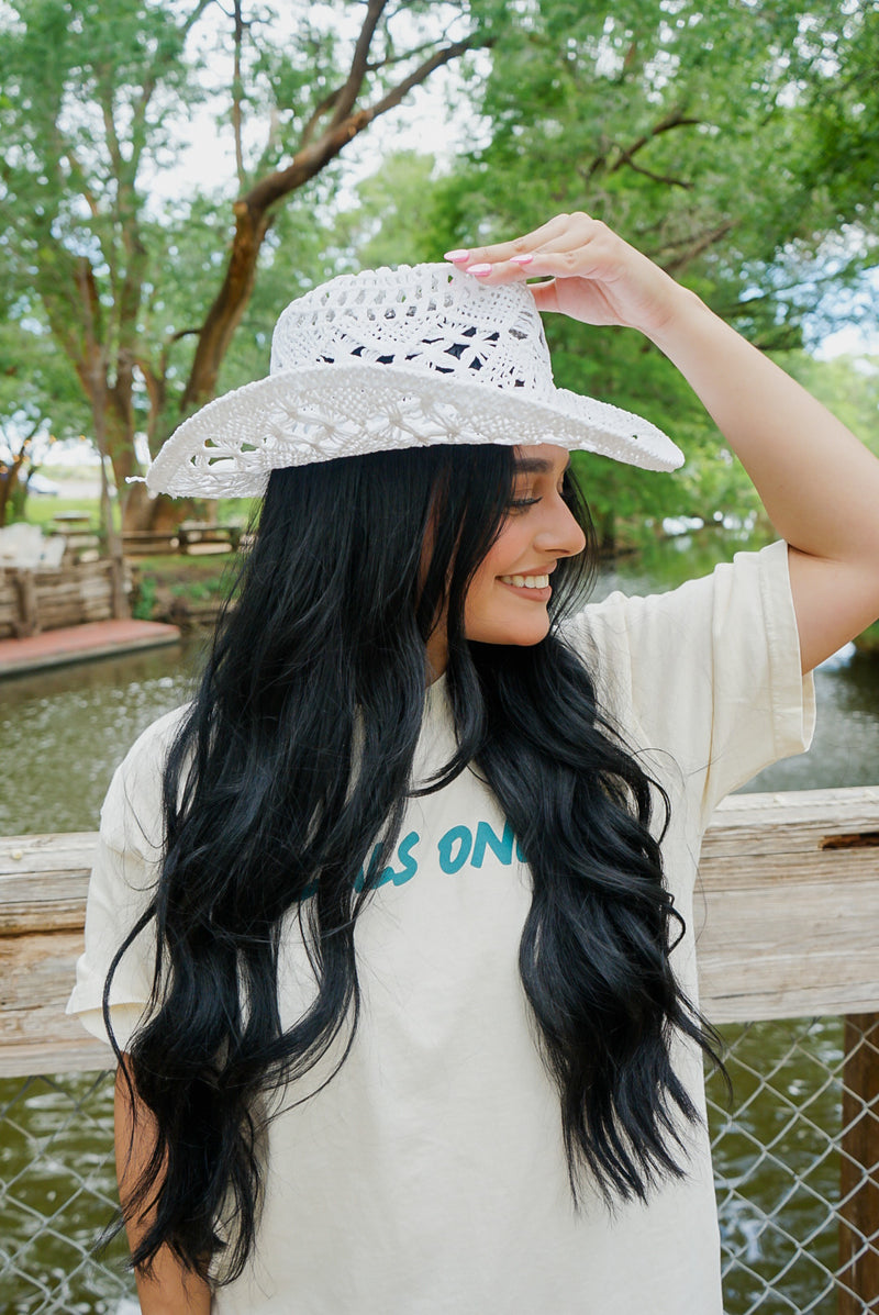 Straw Cowgirl Hat