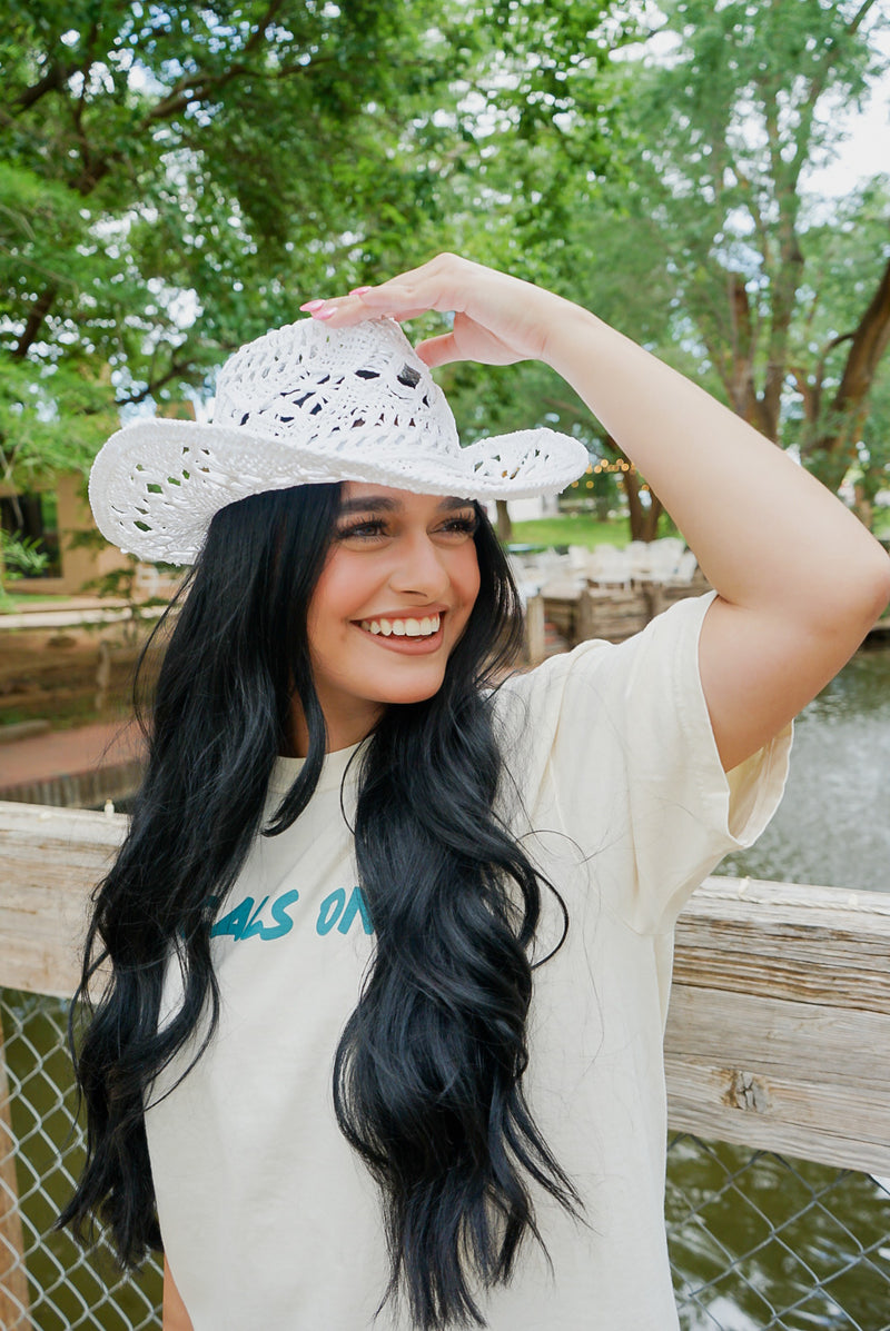 Straw Cowgirl Hat