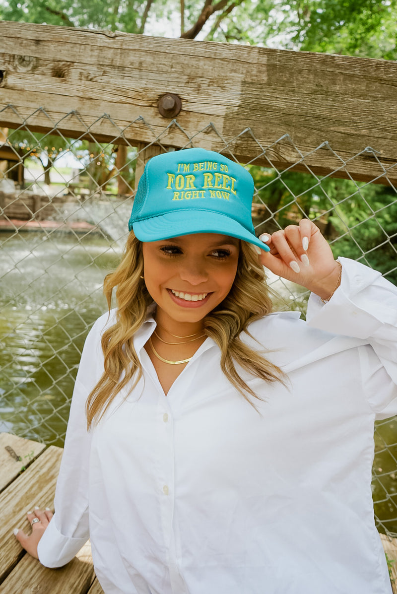 For Reel Trucker Hat
