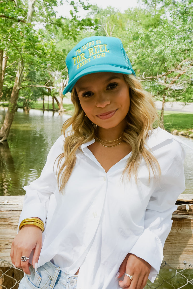 For Reel Trucker Hat