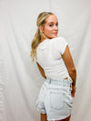 Ruched Baby Tee