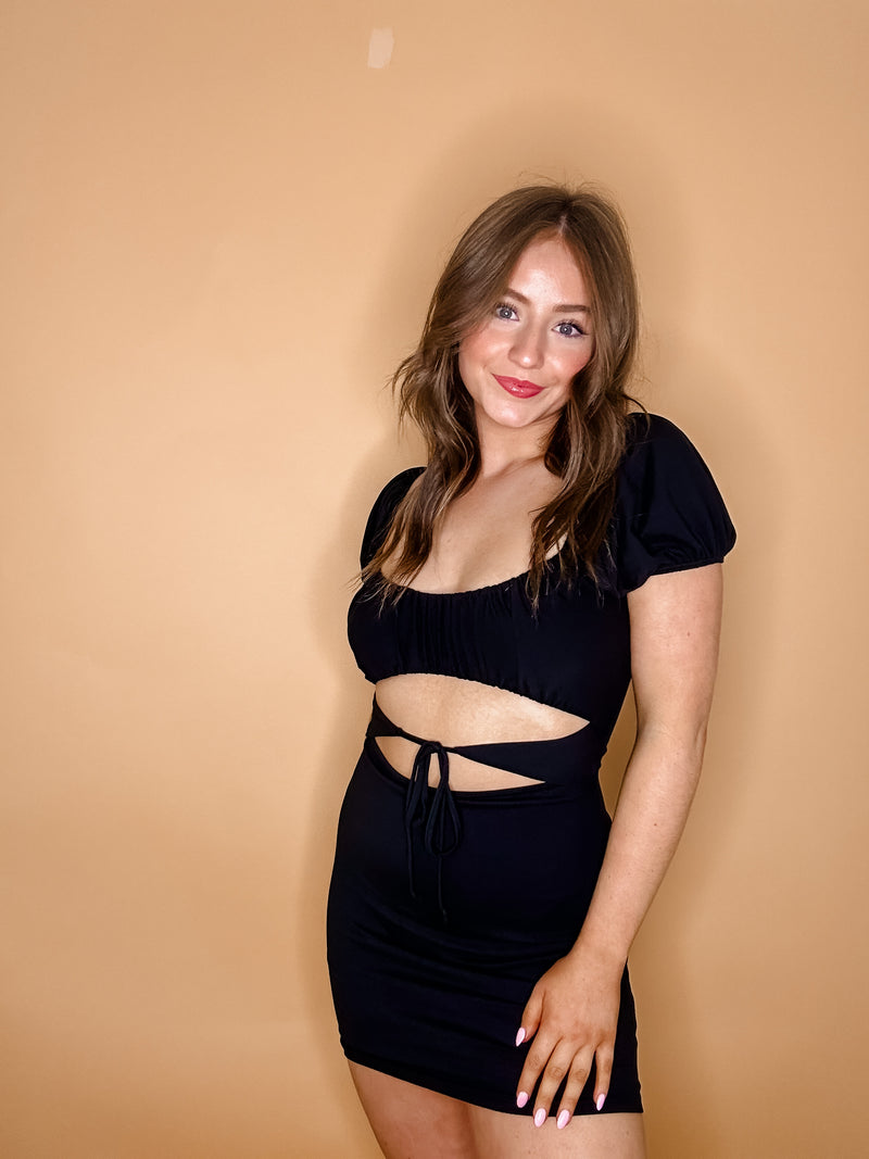 Little Black Gameday Dress