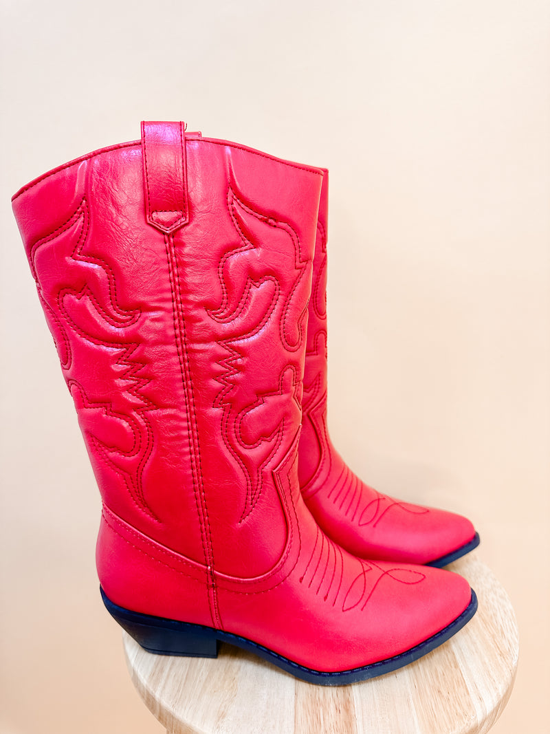 Red Out Boots
