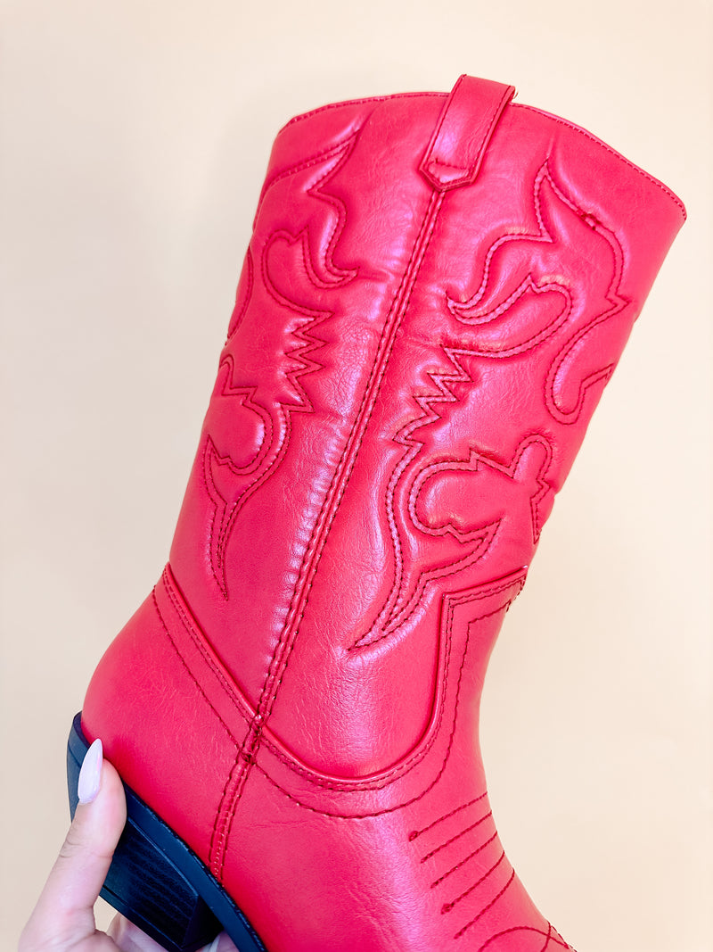 Red Out Boots