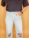 Vintage Crop Flare Jeans