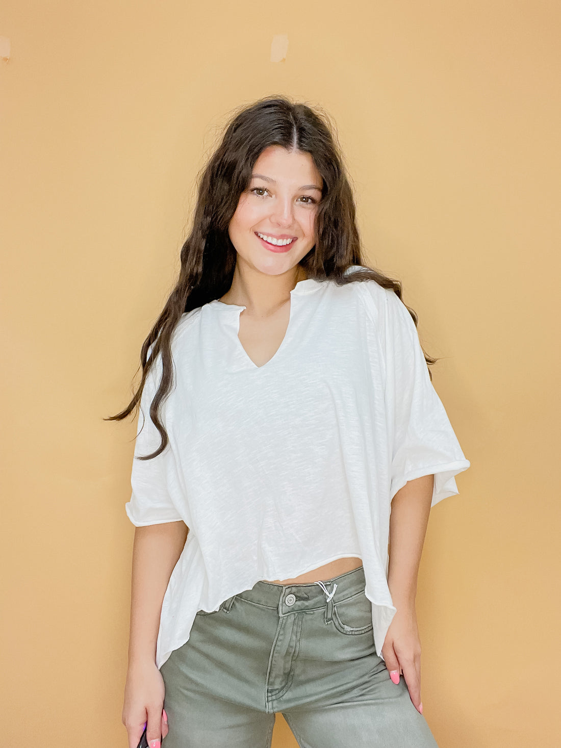 Raw Edge Top