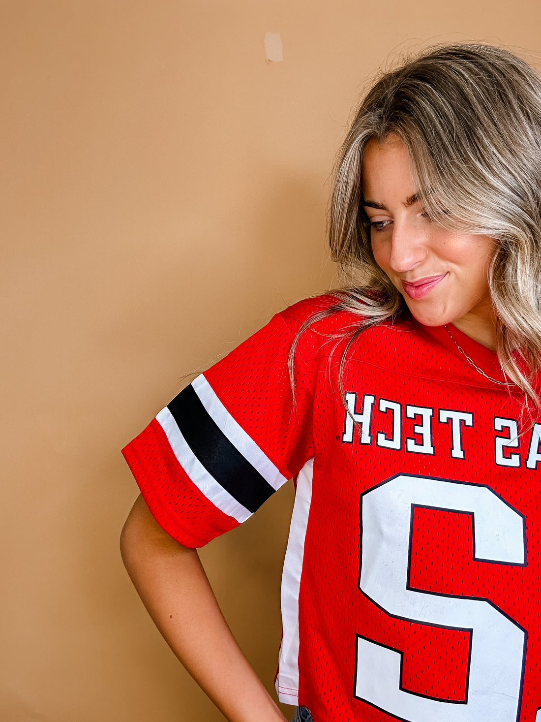 Cropped Football Jersey