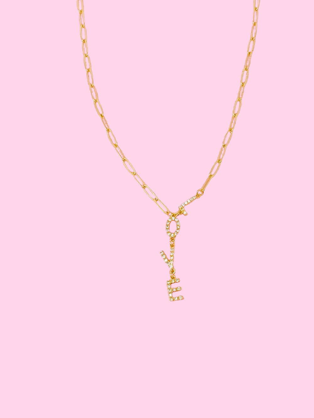 Love Dangle Necklace