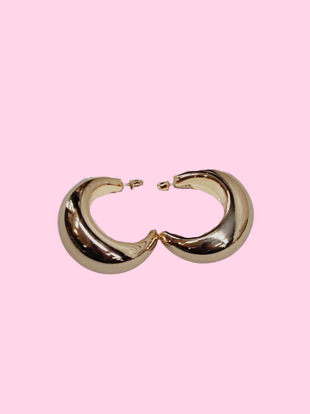 C Hoop Earring
