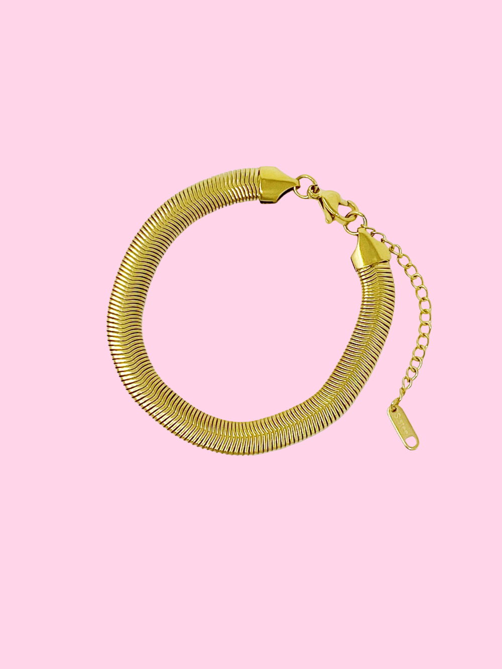 Herringbone Chain Bracelet