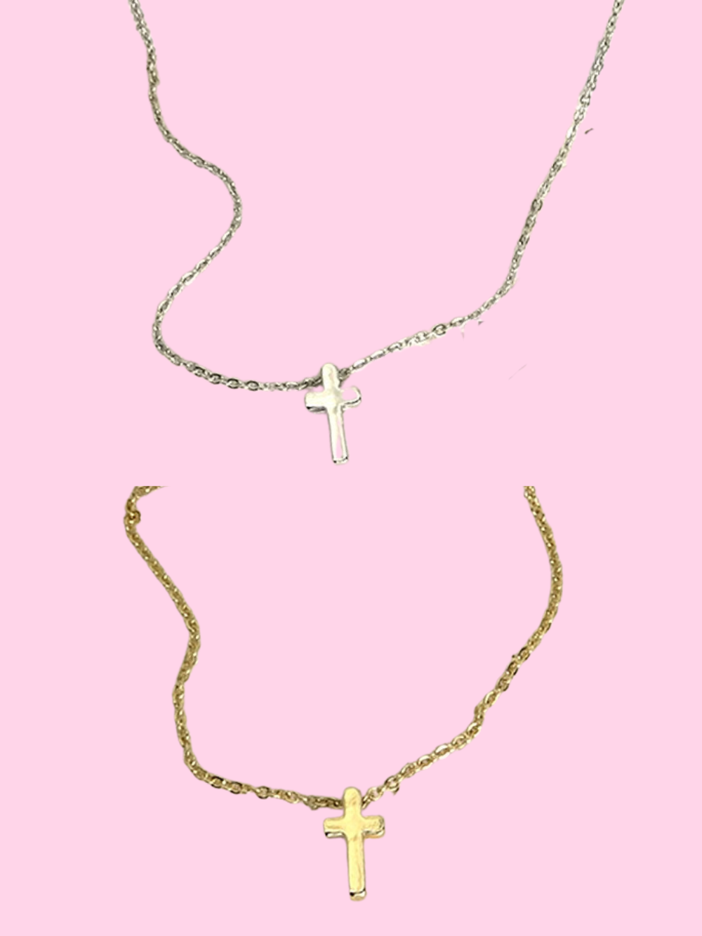Mini Cross Necklace