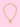 Metallic Ball Bead Heart Pendant Necklace