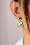 Puffy Heart Earrings