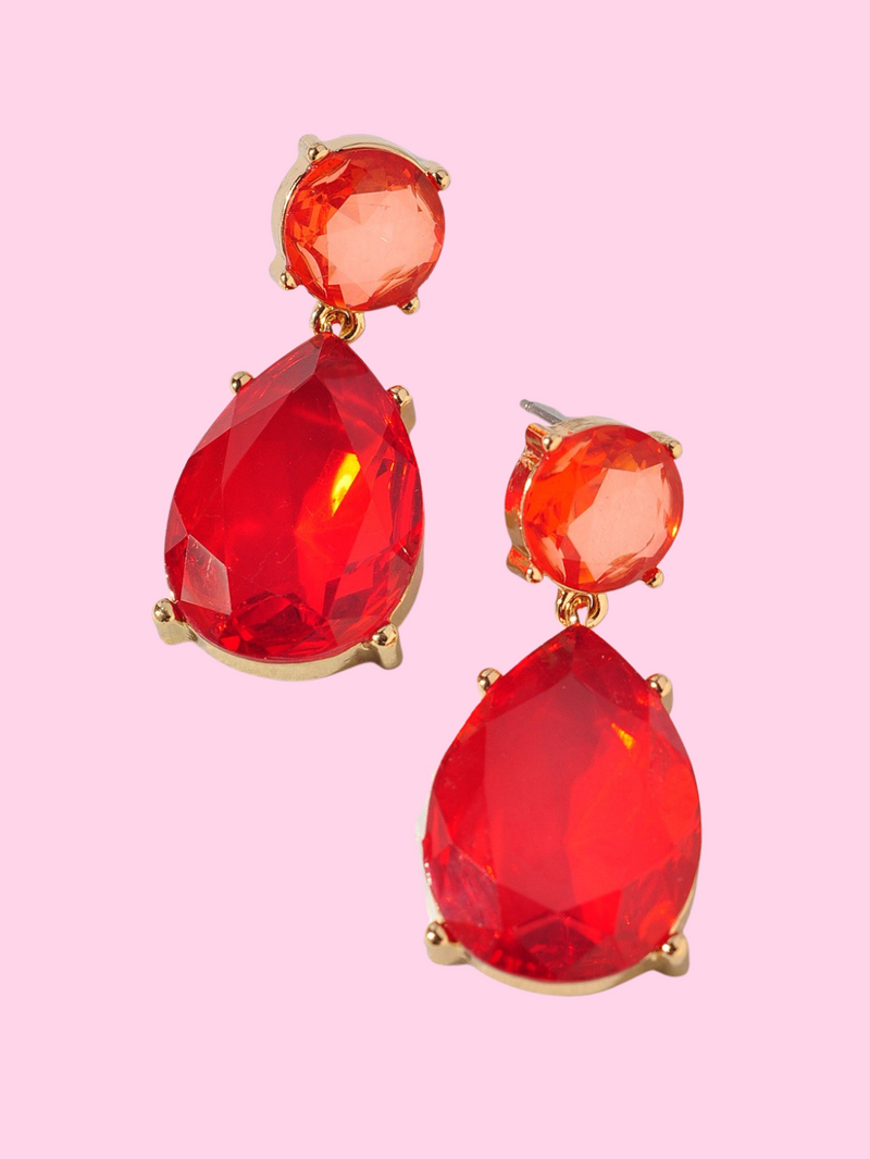 Crystal Dangle Earrings