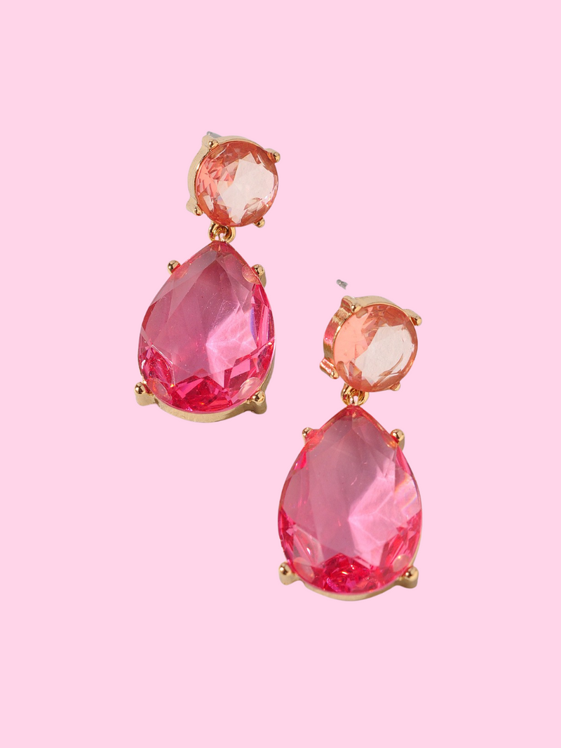 Crystal Dangle Earrings