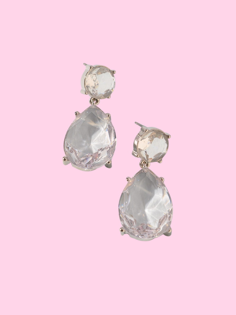 Crystal Dangle Earrings