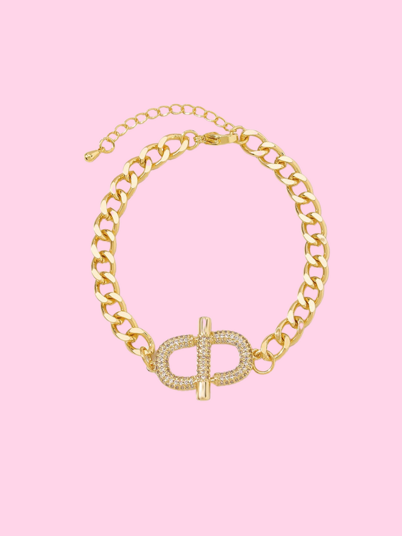 Gold Chain Bracelet
