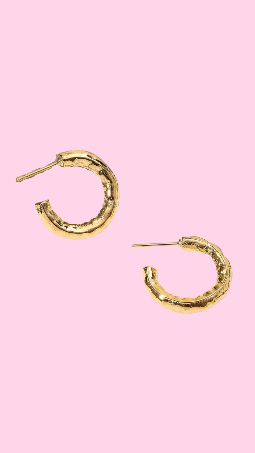 Chic Gold Hoops